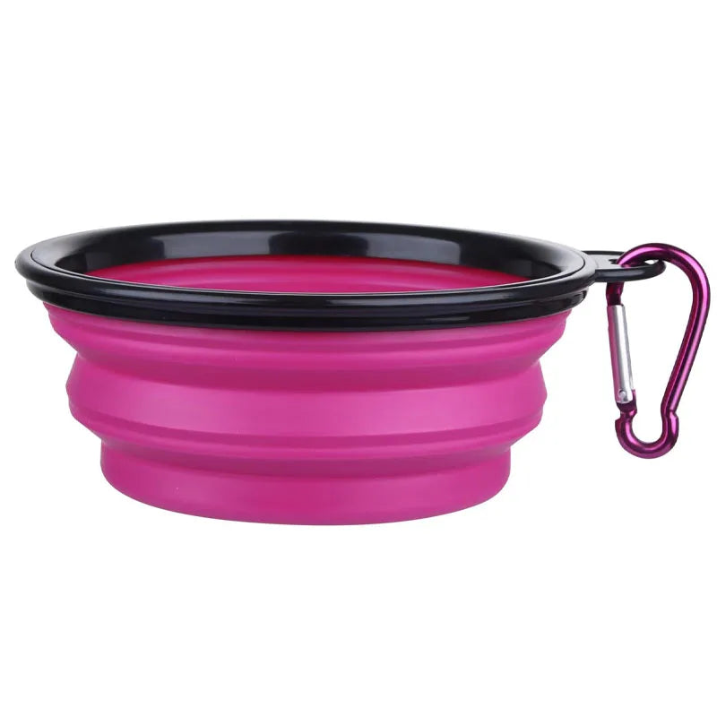 Folding Portable Silicone Travel Bowls