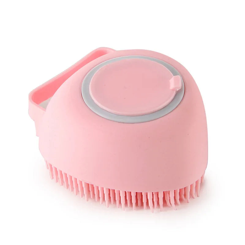 Bathroom Puppy Big Dog Cat Bath Massage Gloves Brush Soft Safety Silicone Pet Accessories for Dogs Cats Tools Products