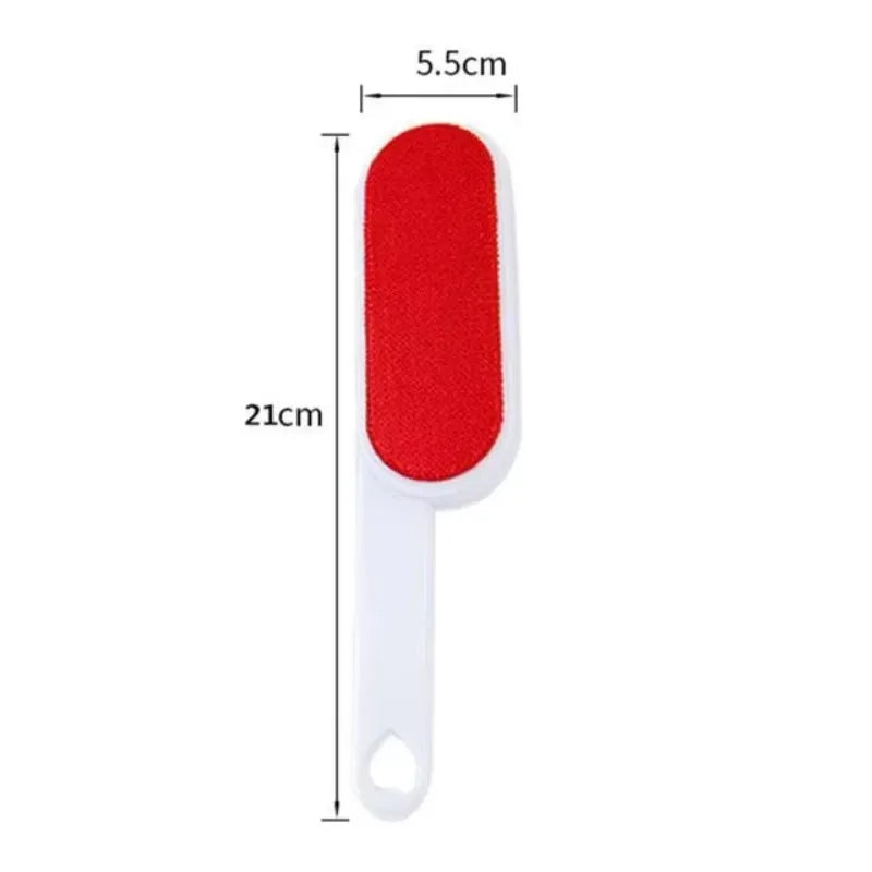 Self-cleaning Lint Sticking Roller 2 Sides Dedusting Brush Pet Hair Remover