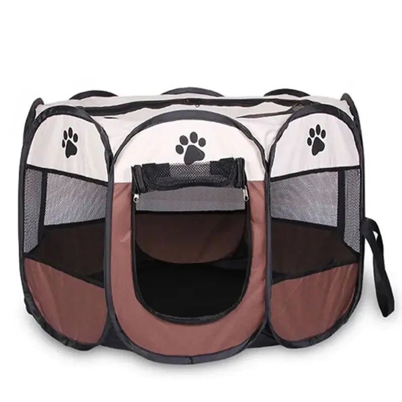 Pet Octagon Portable Foldable Tent or Kennel Fence for Outdoors
