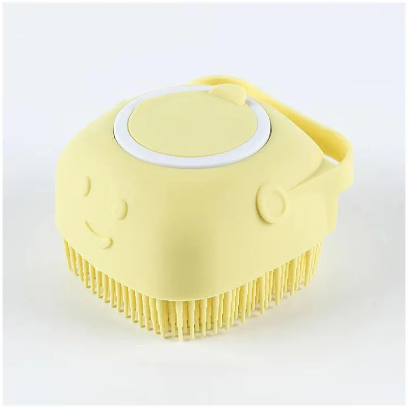 Bathroom Puppy Big Dog Cat Bath Massage Gloves Brush Soft Safety Silicone Pet Accessories for Dogs Cats Tools Products