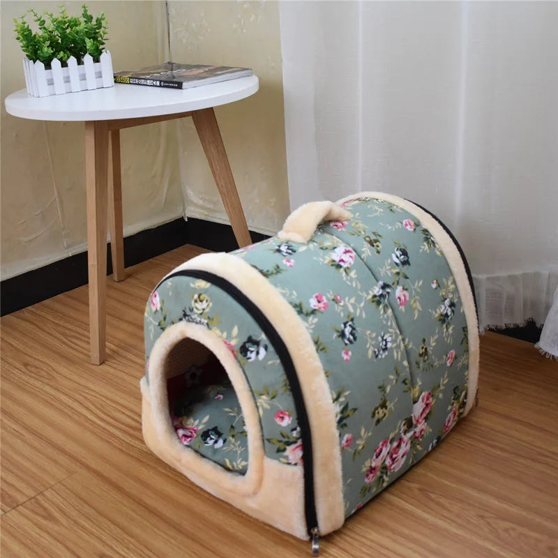Pet Dog Tent House Soft Kennel Dog Tent Bed Indoor Detachable Portable Bed Kennel For Small Medium Large Dogs Puppy, Cats Cave
