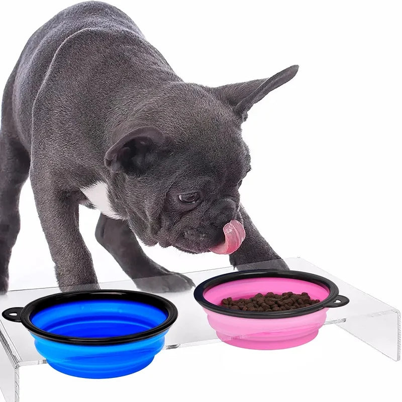 Folding Portable Silicone Travel Bowls
