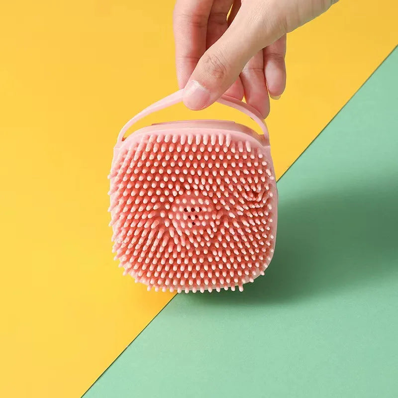 Bathroom Puppy Big Dog Cat Bath Massage Gloves Brush Soft Safety Silicone Pet Accessories for Dogs Cats Tools Products