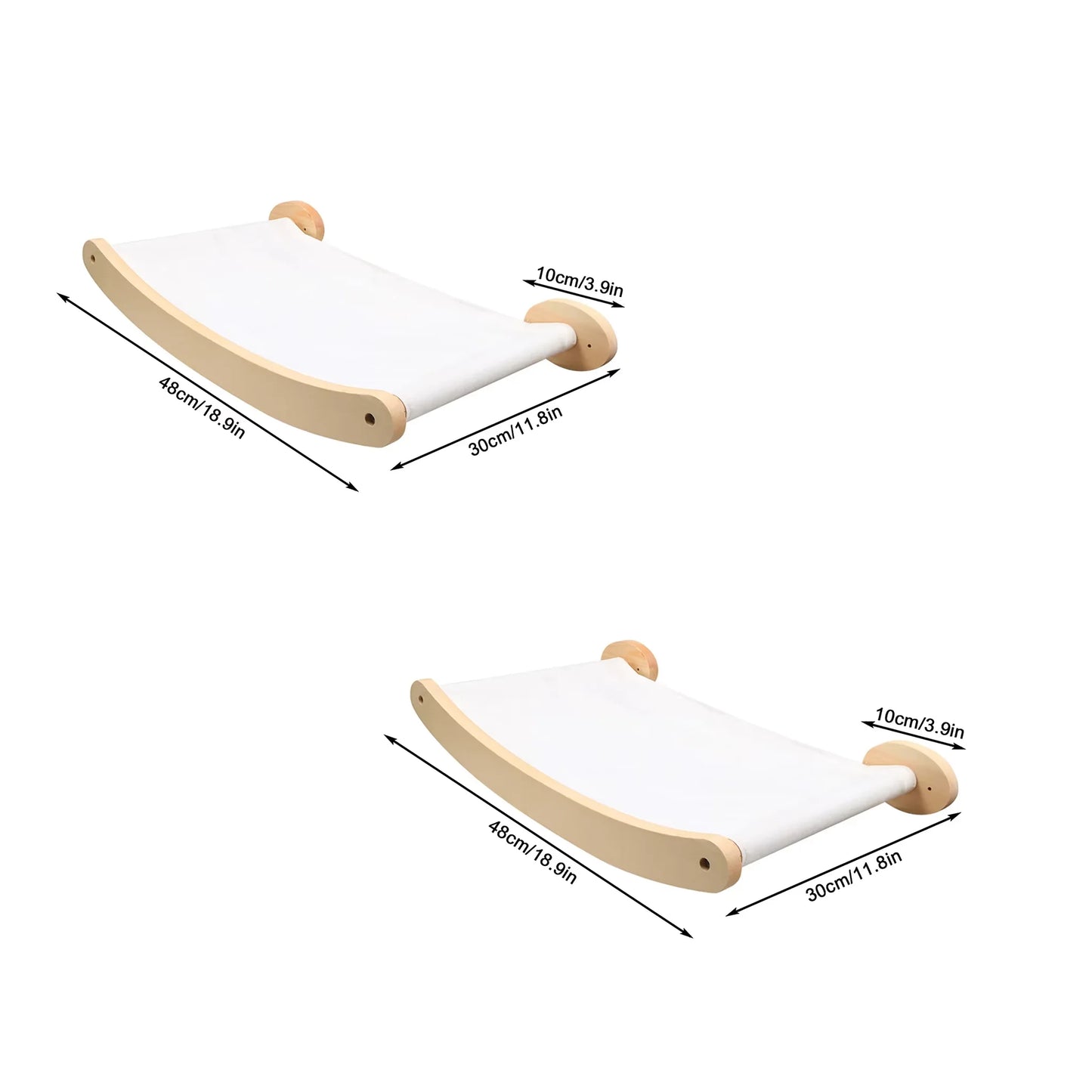 Cat Hammock Stairway, Wall Mounted