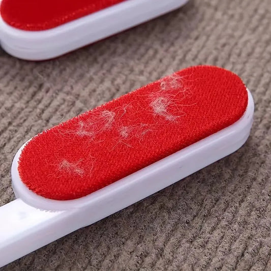 Self-cleaning Lint Sticking Roller 2 Sides Dedusting Brush Pet Hair Remover