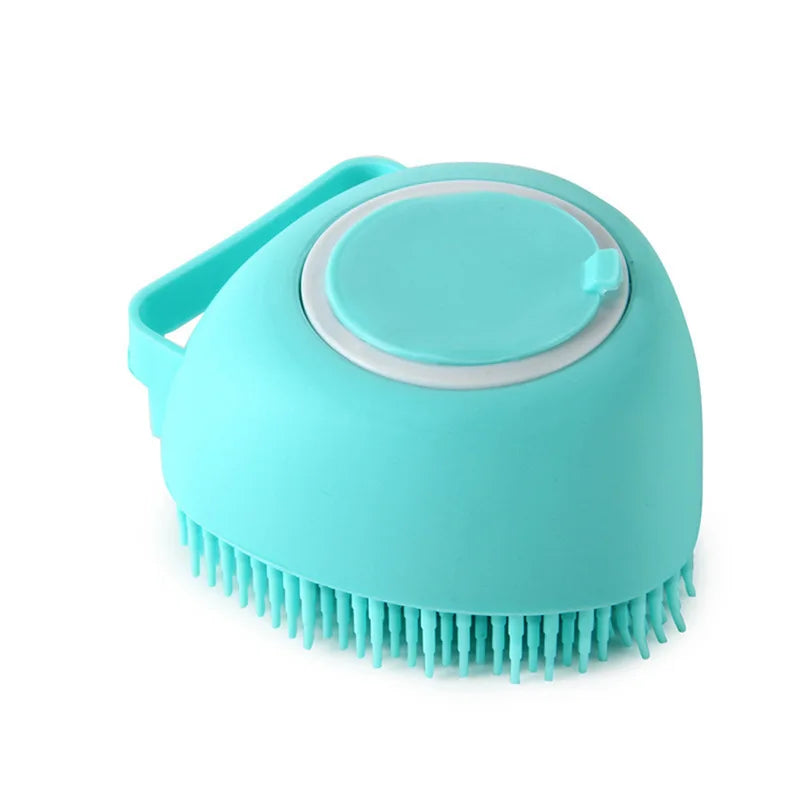 Bathroom Puppy Big Dog Cat Bath Massage Gloves Brush Soft Safety Silicone Pet Accessories for Dogs Cats Tools Products