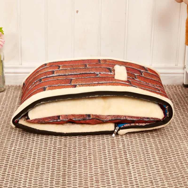 Pet Dog Tent House Soft Kennel Dog Tent Bed Indoor Detachable Portable Bed Kennel For Small Medium Large Dogs Puppy Cats Cave
