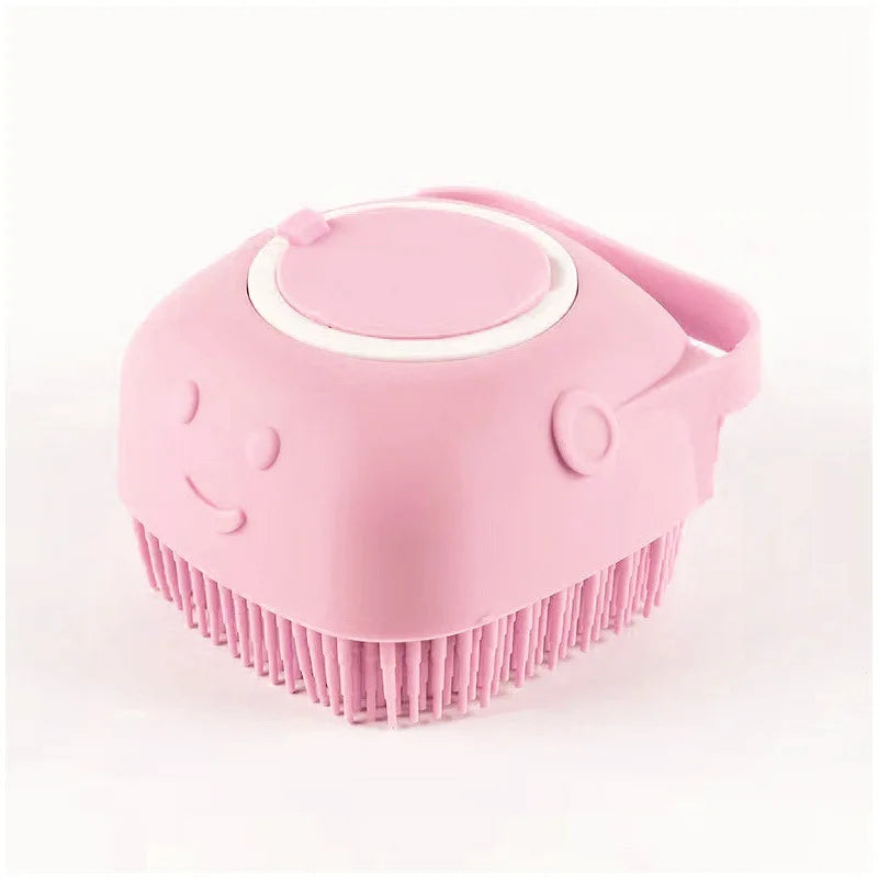 Bathroom Puppy Big Dog Cat Bath Massage Gloves Brush Soft Safety Silicone Pet Accessories for Dogs Cats Tools Products