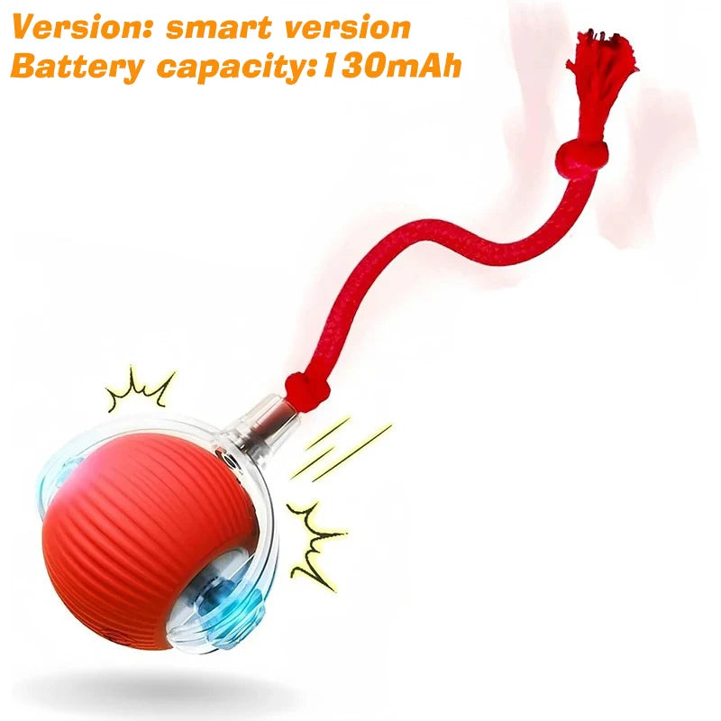 New Dog Interactive Ball Toy, Automatic Rolling Dog Ball, Rechargeable, Smart Puppy Interactive Toy, Intelligent Balls Toy for Dogs