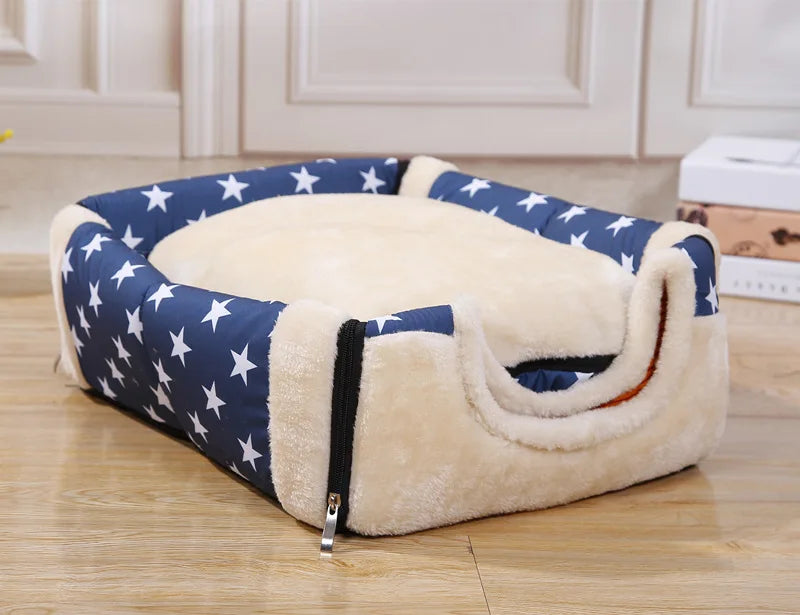 Pet Dog Tent House Soft Kennel Dog Tent Bed Indoor Detachable Portable Bed Kennel For Small Medium Large Dogs Puppy, Cats Cave
