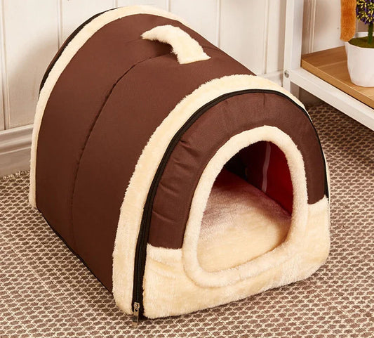 Pet Dog Tent House Soft Kennel Dog Tent Bed Indoor Detachable Portable Bed Kennel For Small Medium Large Dogs Puppy, Cats Cave