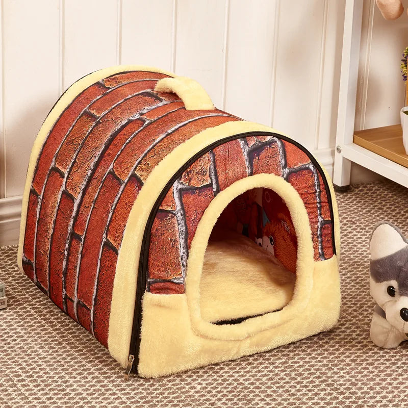 Pet Dog Tent House Soft Kennel Dog Tent Bed Indoor Detachable Portable Bed Kennel For Small Medium Large Dogs Puppy, Cats Cave