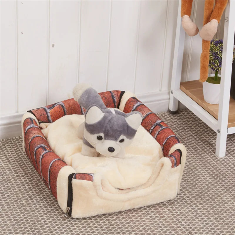 Pet Dog Tent House Soft Kennel Dog Tent Bed Indoor Detachable Portable Bed Kennel For Small Medium Large Dogs Puppy, Cats Cave