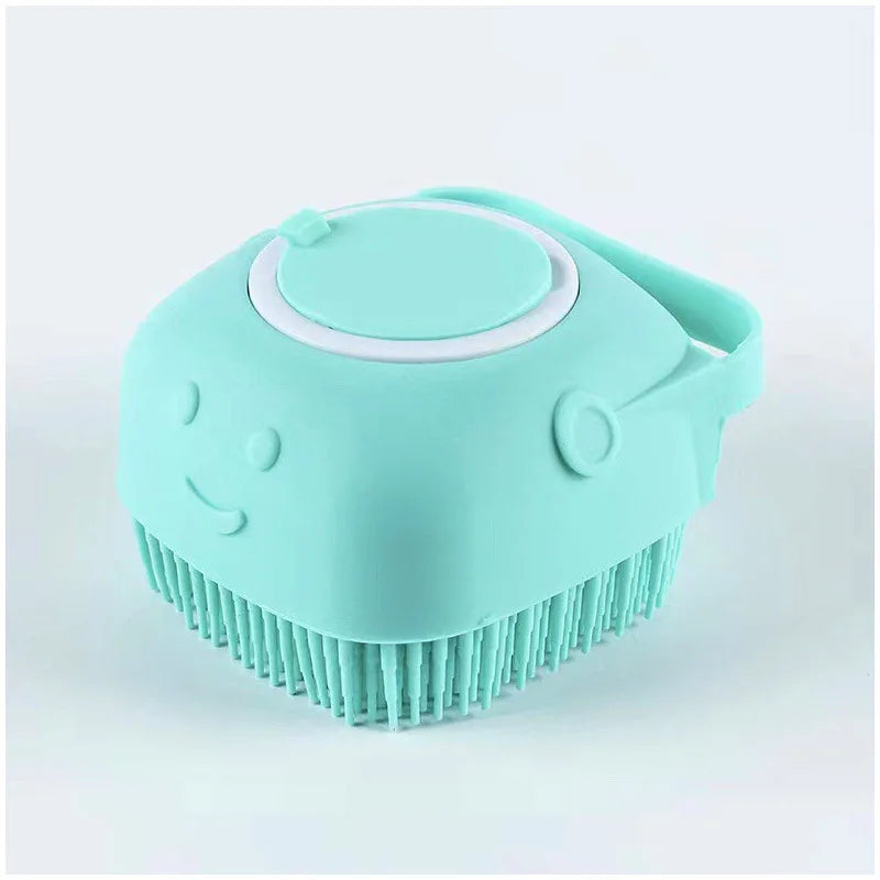 Bathroom Puppy Big Dog Cat Bath Massage Gloves Brush Soft Safety Silicone Pet Accessories for Dogs Cats Tools Products