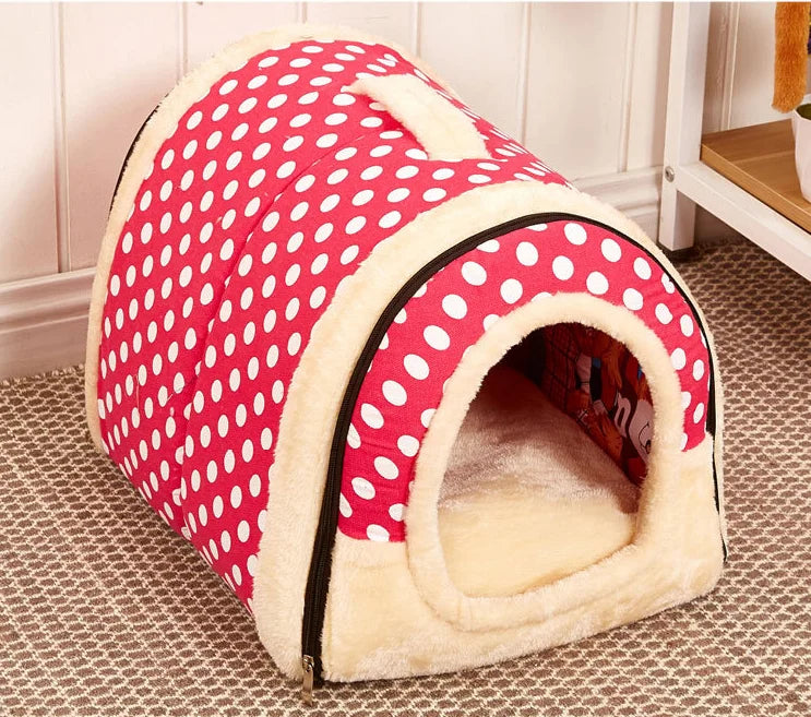 Pet Dog Tent House Soft Kennel Dog Tent Bed Indoor Detachable Portable Bed Kennel For Small Medium Large Dogs Puppy Cats Cave