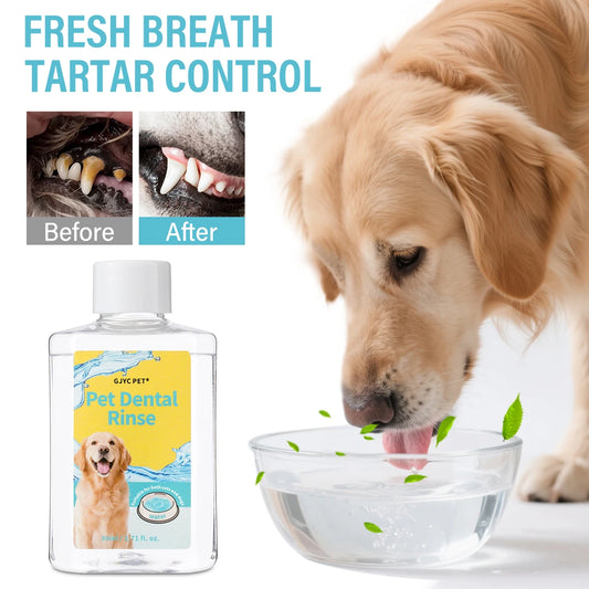 Pet Mouthwash Odor Eliminator Dogs Cats